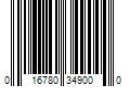 Barcode Image for UPC code 016780349000