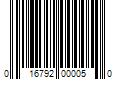 Barcode Image for UPC code 016792000050