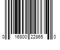 Barcode Image for UPC code 016800228650