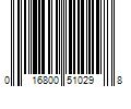 Barcode Image for UPC code 016800510298