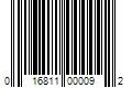 Barcode Image for UPC code 016811000092