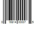 Barcode Image for UPC code 016814000075