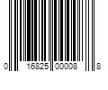 Barcode Image for UPC code 016825000088