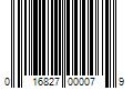 Barcode Image for UPC code 016827000079