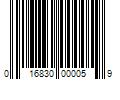 Barcode Image for UPC code 016830000059