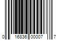 Barcode Image for UPC code 016836000077