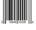 Barcode Image for UPC code 016845000068