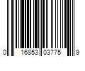 Barcode Image for UPC code 016853037759