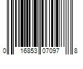 Barcode Image for UPC code 016853070978