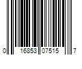 Barcode Image for UPC code 016853075157