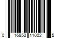 Barcode Image for UPC code 016853110025