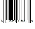 Barcode Image for UPC code 016853113835