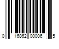 Barcode Image for UPC code 016862000065