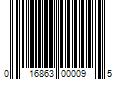 Barcode Image for UPC code 016863000095