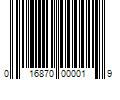 Barcode Image for UPC code 016870000019