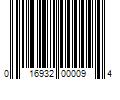 Barcode Image for UPC code 016932000094