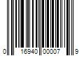 Barcode Image for UPC code 016940000079