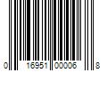 Barcode Image for UPC code 016951000068