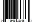 Barcode Image for UPC code 016963258693