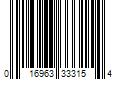 Barcode Image for UPC code 016963333154