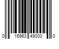 Barcode Image for UPC code 016963490000