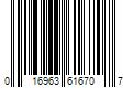 Barcode Image for UPC code 016963616707