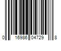 Barcode Image for UPC code 016986047298