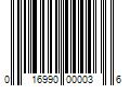 Barcode Image for UPC code 016990000036