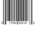 Barcode Image for UPC code 017000000183