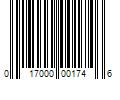 Barcode Image for UPC code 017000001746