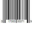 Barcode Image for UPC code 017000003719