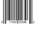 Barcode Image for UPC code 017000003962