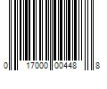 Barcode Image for UPC code 017000004488