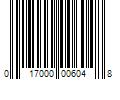 Barcode Image for UPC code 017000006048