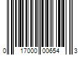 Barcode Image for UPC code 017000006543