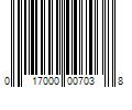 Barcode Image for UPC code 017000007038