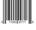 Barcode Image for UPC code 017000007175