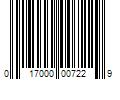 Barcode Image for UPC code 017000007229