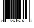 Barcode Image for UPC code 017000007908