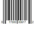 Barcode Image for UPC code 017000008172