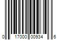 Barcode Image for UPC code 017000009346