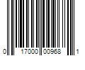 Barcode Image for UPC code 017000009681