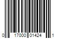 Barcode Image for UPC code 017000014241