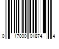 Barcode Image for UPC code 017000018744