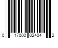 Barcode Image for UPC code 017000024042