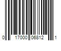 Barcode Image for UPC code 017000068121