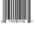 Barcode Image for UPC code 017000121581