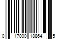 Barcode Image for UPC code 017000188645