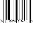 Barcode Image for UPC code 017000312453