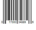 Barcode Image for UPC code 017000348896